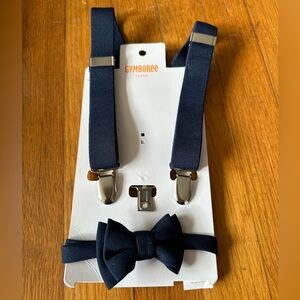 Navy Gymboree Suspenders
